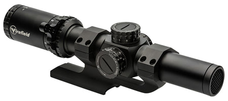 Firefield FF13070K RapidStrike Matte Black 1-6x24mm 30mm Tube Dual Illuminated Circle Dot Reticle Kit
