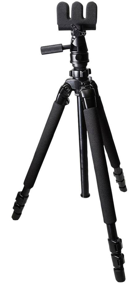 Kopfjager KJ85001K K700 AMT Aluminum Tripod with Pivoting Reaper Grip Black Finish