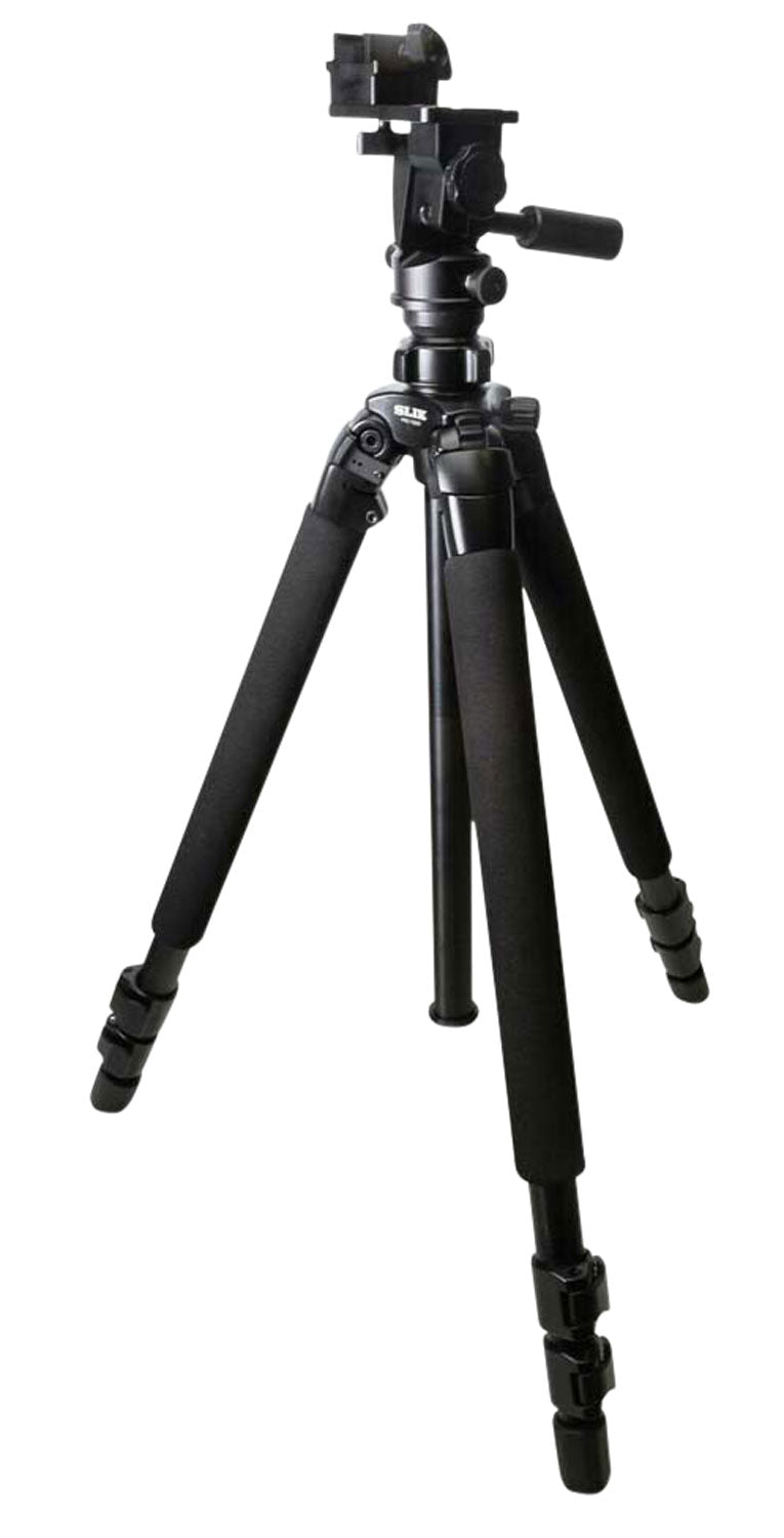 Kopfjager KJ85003K K700 Folding Aluminum Tripod with Adjustable Reaper Rail Black