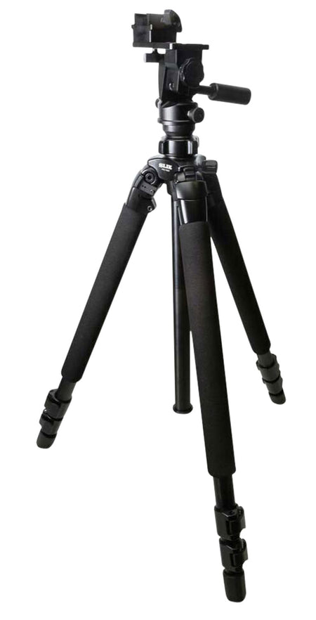 Kopfjager KJ85003K K700 Folding Aluminum Tripod with Adjustable Reaper Rail Black