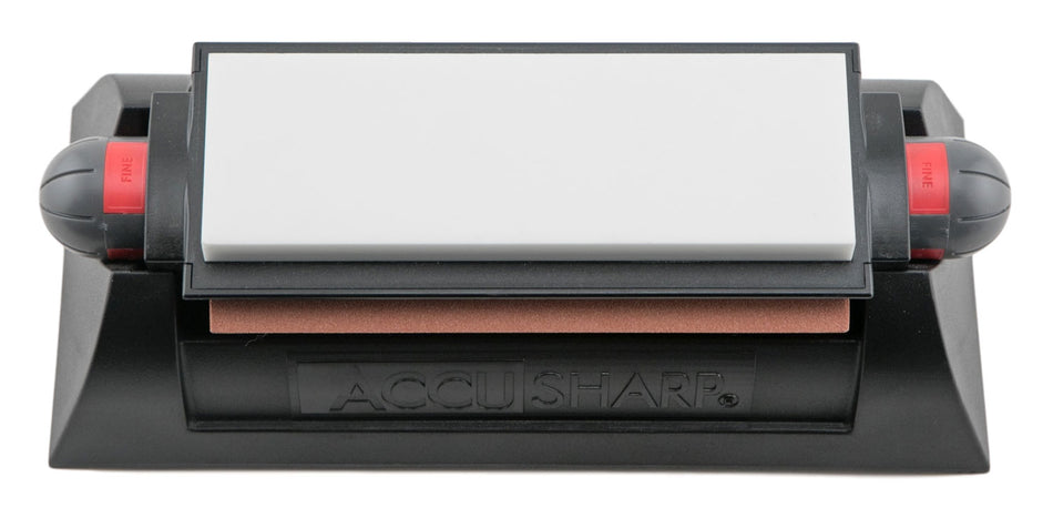 AccuSharp 025C Tri-Stone Deluxe Knife Sharpening System Diamond/Alumina/Ceramic