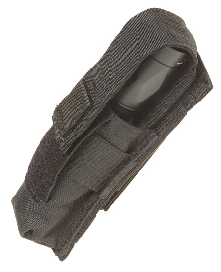 Tacshield T4001BK Suppressor and Light Pouch 1000D Cordura Nylon Black