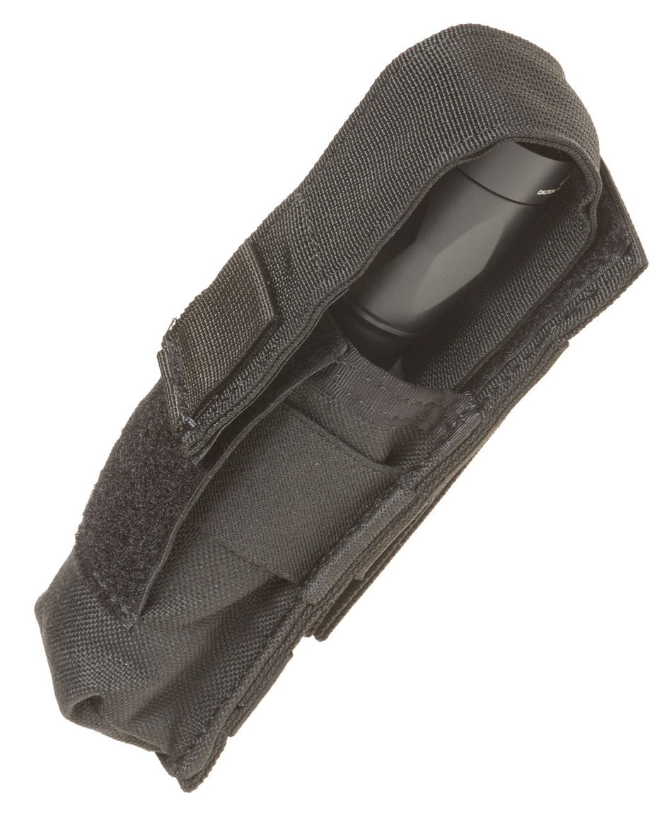 Tacshield T4001BK Suppressor and Light Pouch 1000D Cordura Nylon Black