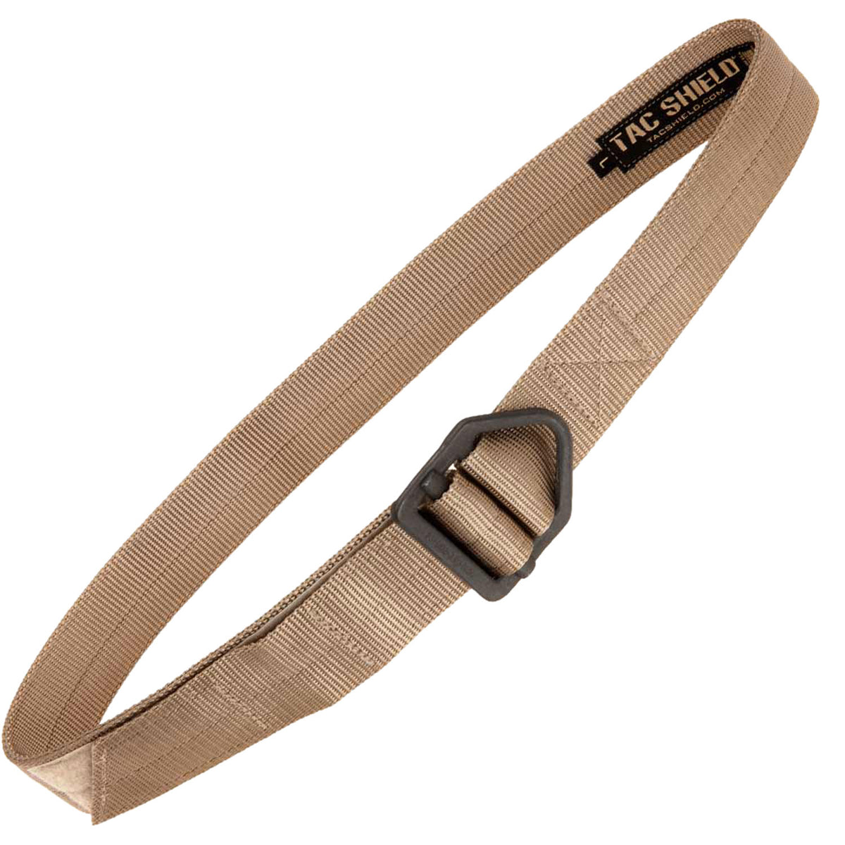 Tacshield T32XLTN Tactical Riggers Belt Coyote Webbing 42-46" 1.75" Wide Rigger Buckle