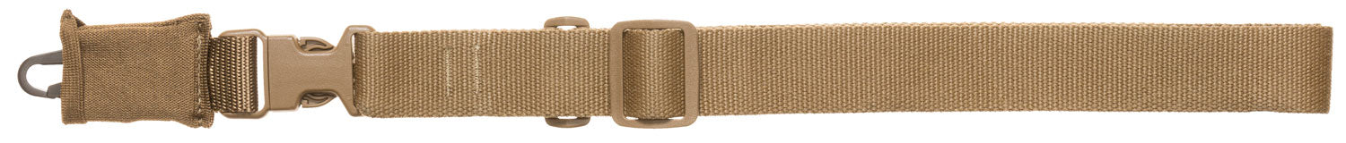 Tacshield T6005CY CQB Single-Point Rifle Shotgun Sling Coyote Tan Mil-Spec Webbing
