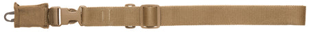 Tacshield T6005CY CQB Single-Point Rifle Shotgun Sling Coyote Tan Mil-Spec Webbing