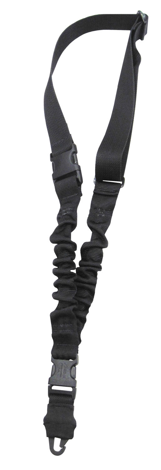 Tacshield T6010BK Single-Point Shock Sling Black Webbing Rifle Shotgun