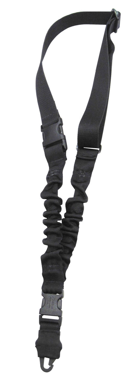 Tacshield T6010BK Single-Point Shock Sling Black Webbing Rifle Shotgun