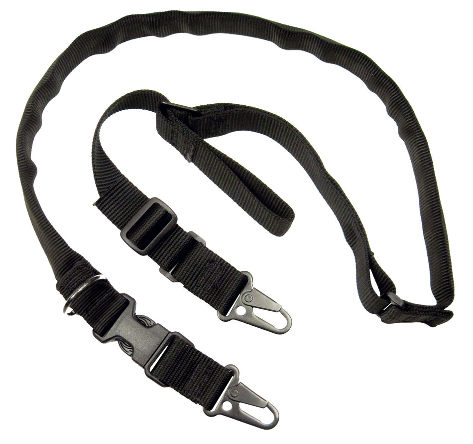 Tacshield T6030BK Warrior 2-in-1 Padded Rifle Shotgun Sling Black Webbing Fast Adjust