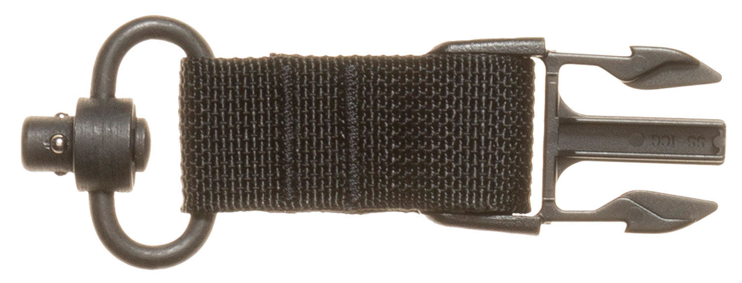 Tacshield T6093BK QD Sling Attachment for Push Button QD Black Webbing