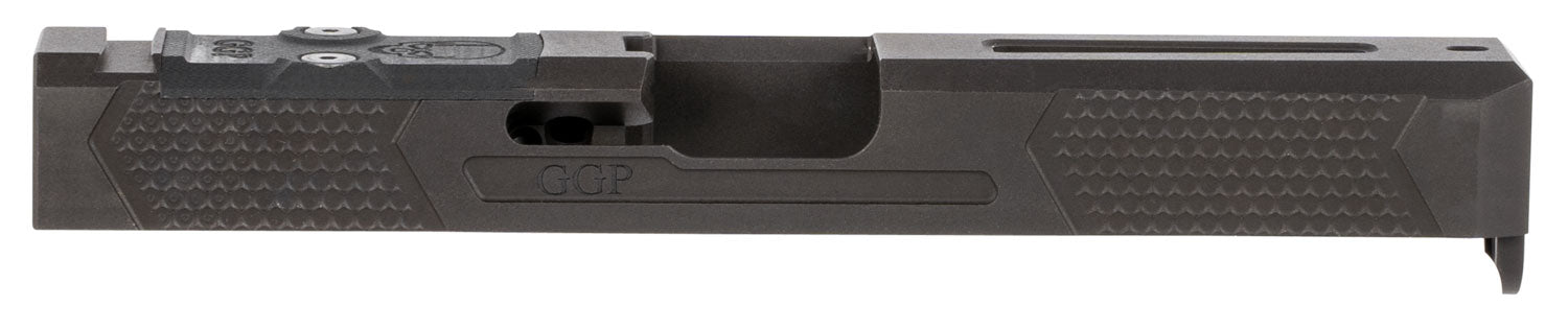 Grey Ghost Precision GGP173OCV4 GGP17 V4 Slide for Glock G17 Gen3 Black Nitride Dual Optic Cut 17-4 Stainless Steel
