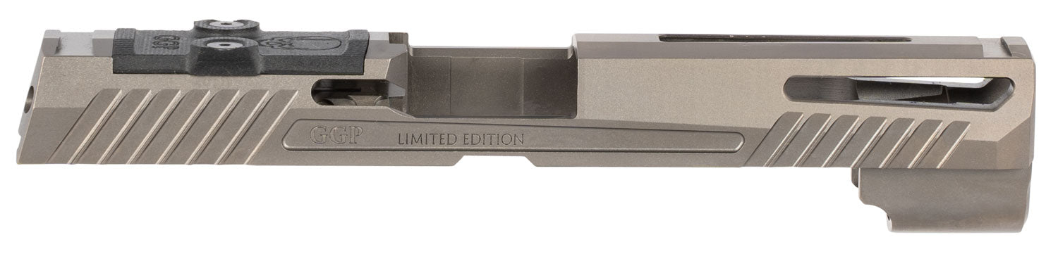 Grey Ghost Precision GGP320FGRY1 GGP320 Full Size V1 Sig P320 Slide Gray DLC 416 Stainless Steel