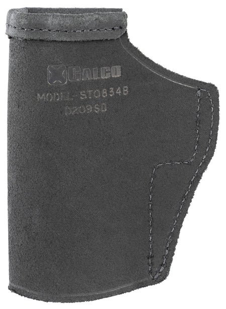 Galco STO834B Stow-N-Go IWB Black Leather Holster for Glock 48/48 MOS/S&W M&P Shield EZ - Right Hand