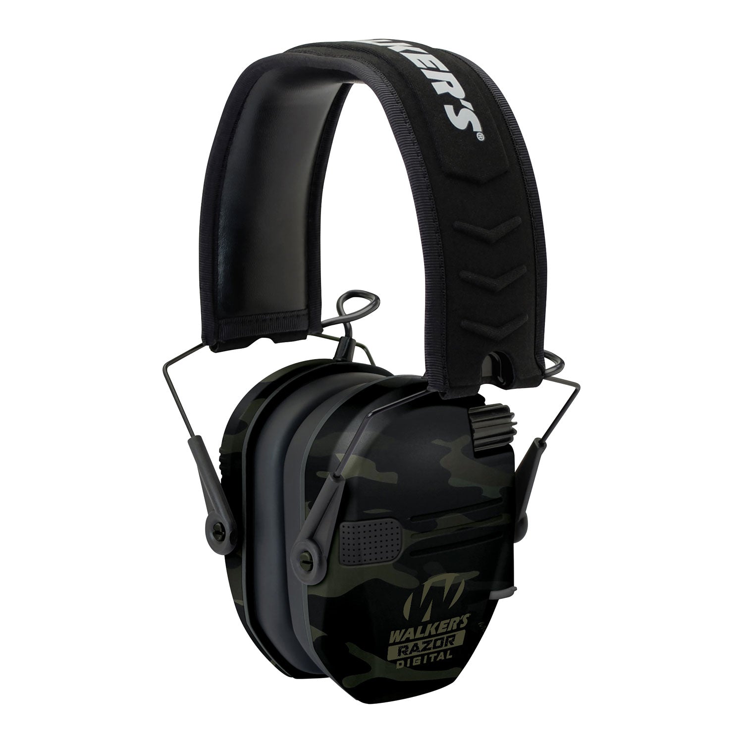 Walker's Razor PRO Digital Electronic Earmuff 23 dB Over-the-Head Multi-Cam/Black