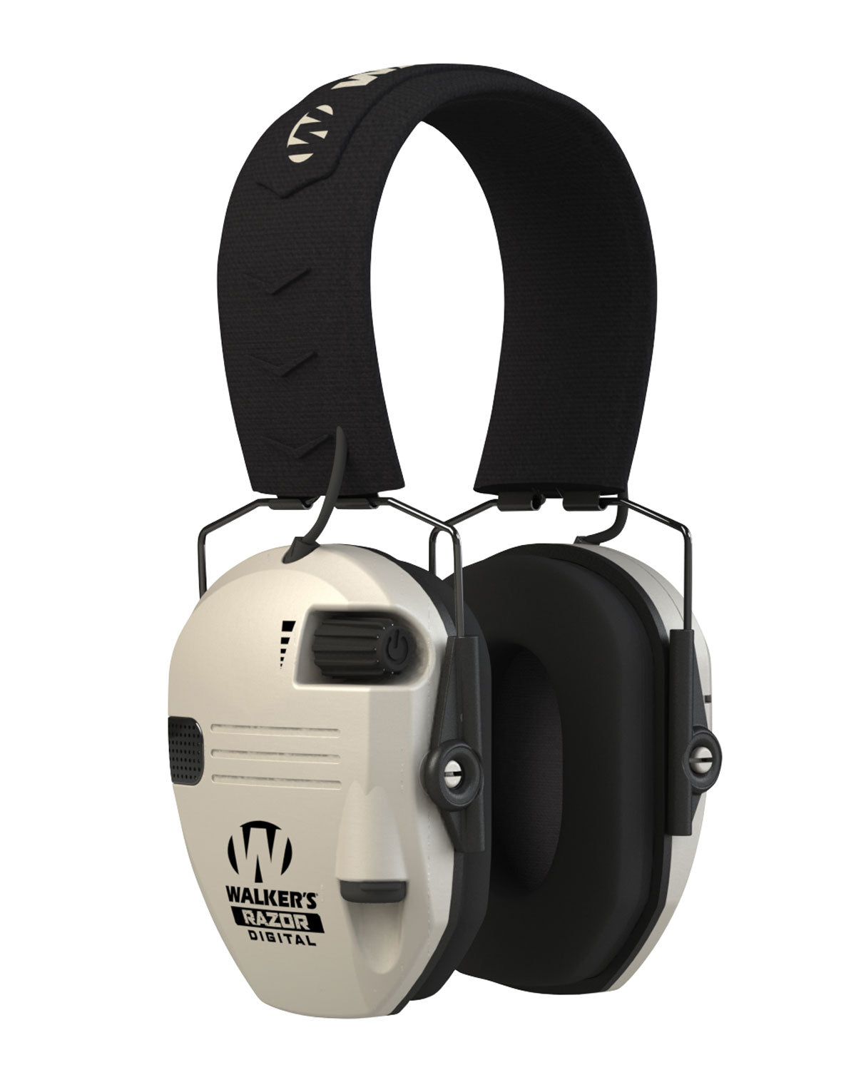 Walker's Razor PRO Digital Electronic Earmuff 23 dB Over-the-Head Bone/Black