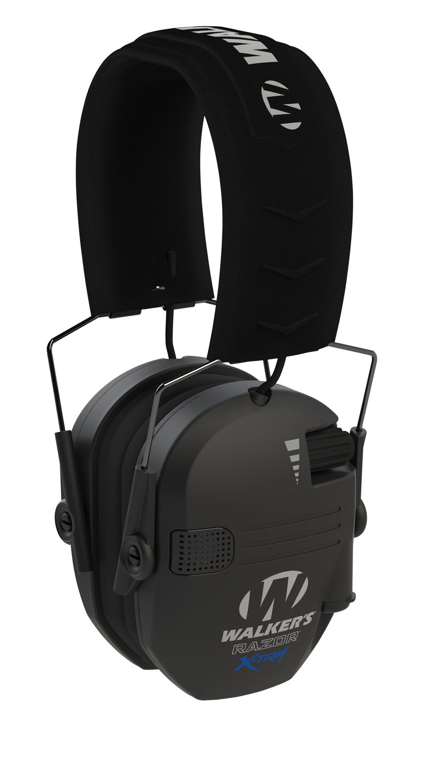 Walker's Razor X-TRM Digital Electronic Earmuff 21 dB Over-the-Head Black