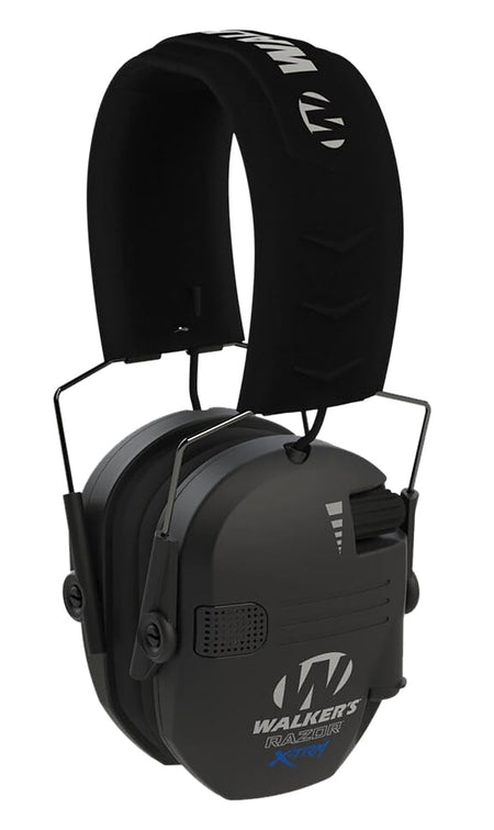 Walker's Razor Slim XTRM Digital Electronic Earmuff 21 dB Over-the-Head Black