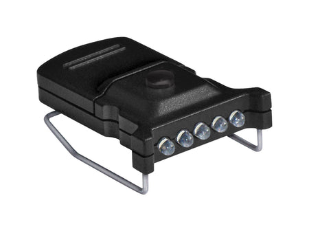 Cyclops CYCMHCW Micro Hat Clip Light 10 Lumens White LED 5 Super Bright LEDs Clip-On