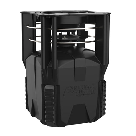 American Hunter AHXDPROKIT XD-Pro Feeder Kit Upgraded Industrial Motor Varmint Guard Black