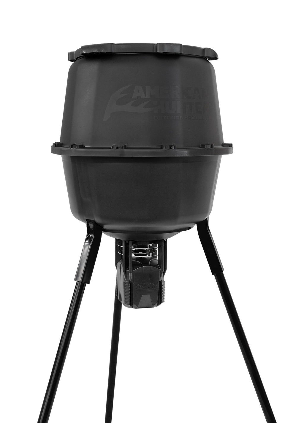 American Hunter AH225XDPRO XD-Pro Nesting Hopper Feeder 16 Programs 1-60 Seconds 30 Gallon Black