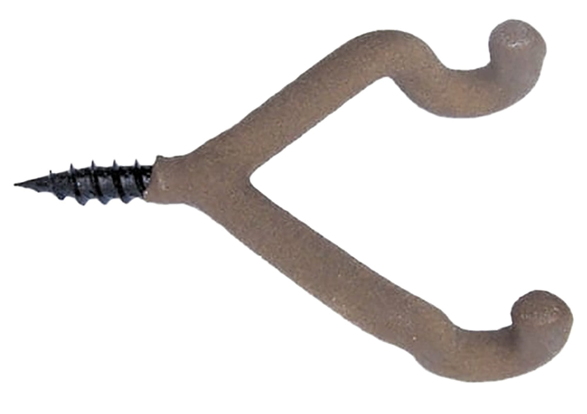 HME HMEDAH3 Dual Accessory Hook Tree Mount Rubber Coated 3-Pack
