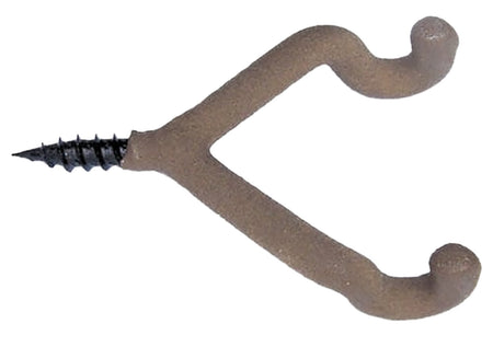 HME HMEDAH3 Dual Accessory Hook Tree Mount Rubber Coated 3-Pack