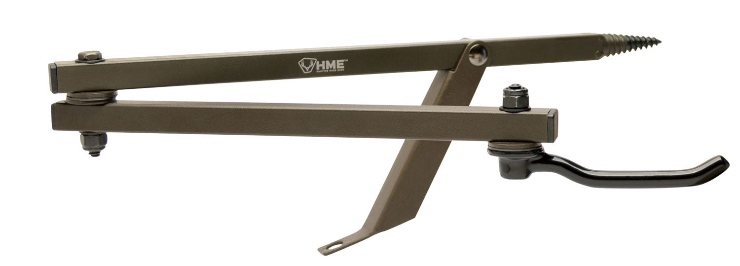 HME HMEPSSH Super Hanger Tree Mounting Screw Brown Steel 20" Arm Dual Prong