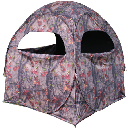 HME HMESS75 Spring Steel 75 Pop-Up Ground Blind Camo Polyester
