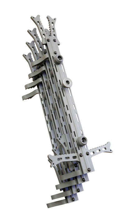 Hawk HWKACS4PK Helium Climbing Sticks Gray Aluminum 20" 4-Pack