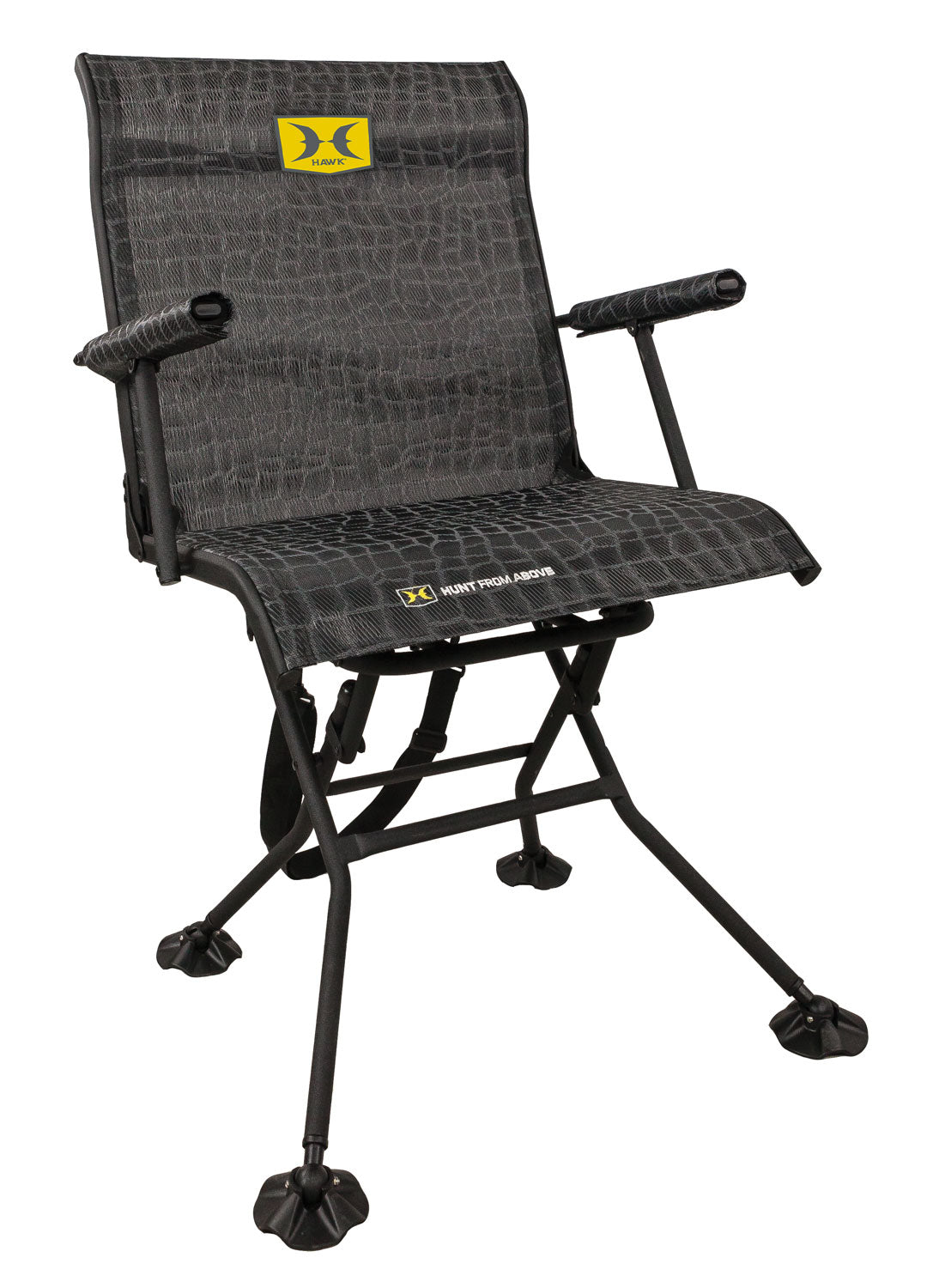 Hawk HWKHS3103 Stealth 360-Degree Spin Blind Chair Camo Steel