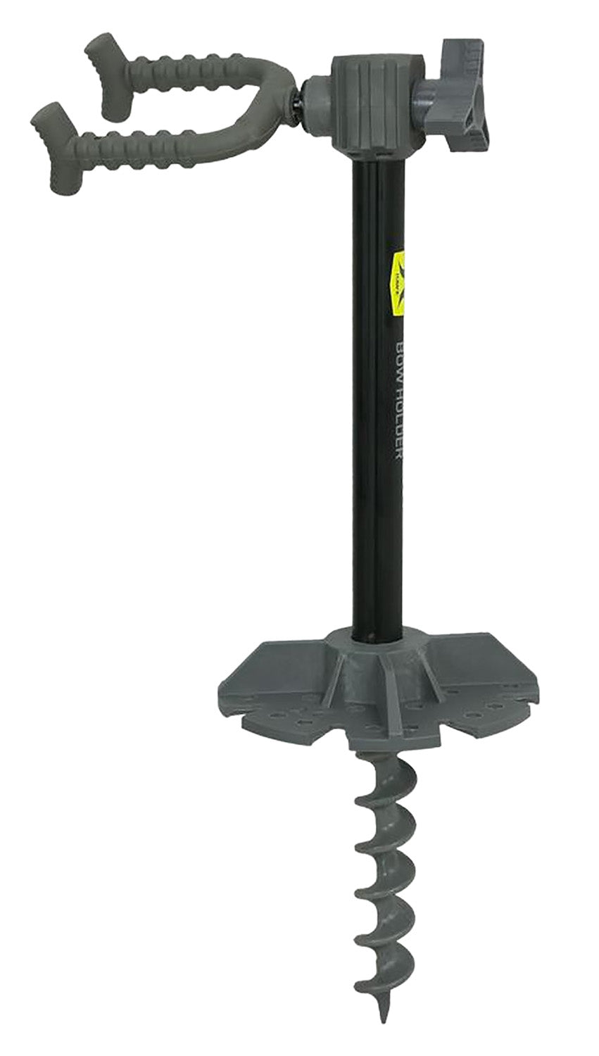 Hawk HWK3840 Earth Anchor Portable Bow Holder with 6" Earth Auger Ground Stake for Hunting