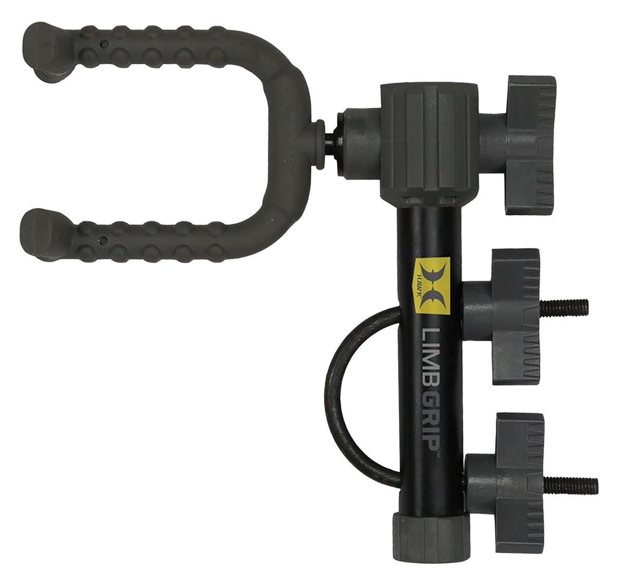 Hawk HWK3019 Limb Grip Bow Holder Tree Stand U-Bolt Connection 360-Degree Adjustable Limb Fork
