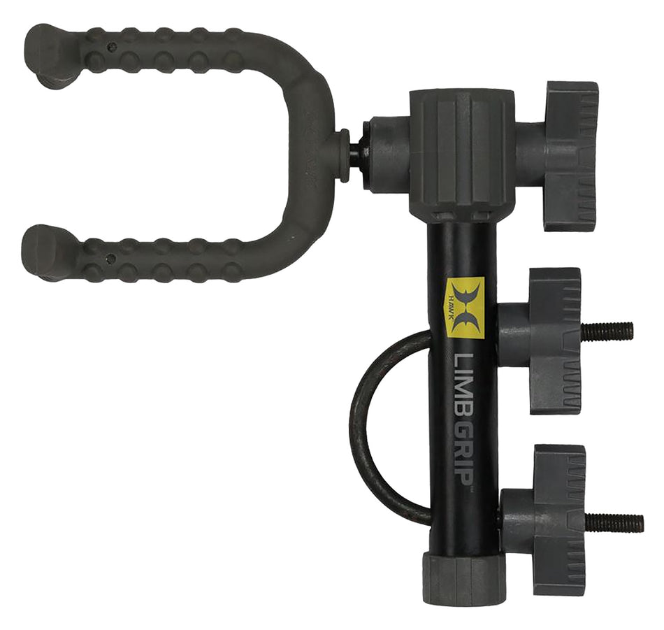 Hawk HWK3019 Limb Grip Bow Holder Tree Stand U-Bolt Connection 360-Degree Adjustable Limb Fork
