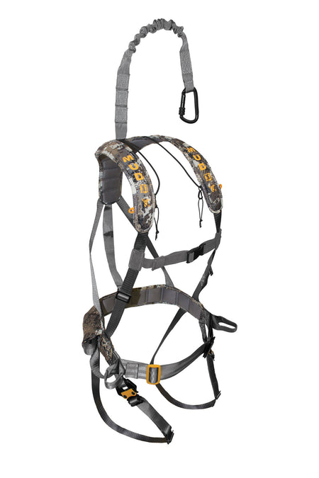 Muddy MUDMSH500 Ambush Safety Harness Camo Padded Nylon with Flexible Tether