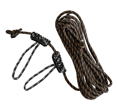 Muddy MUDMSA500 Safe-Line 30ft Black/Orange Braided Nylon Safety Line