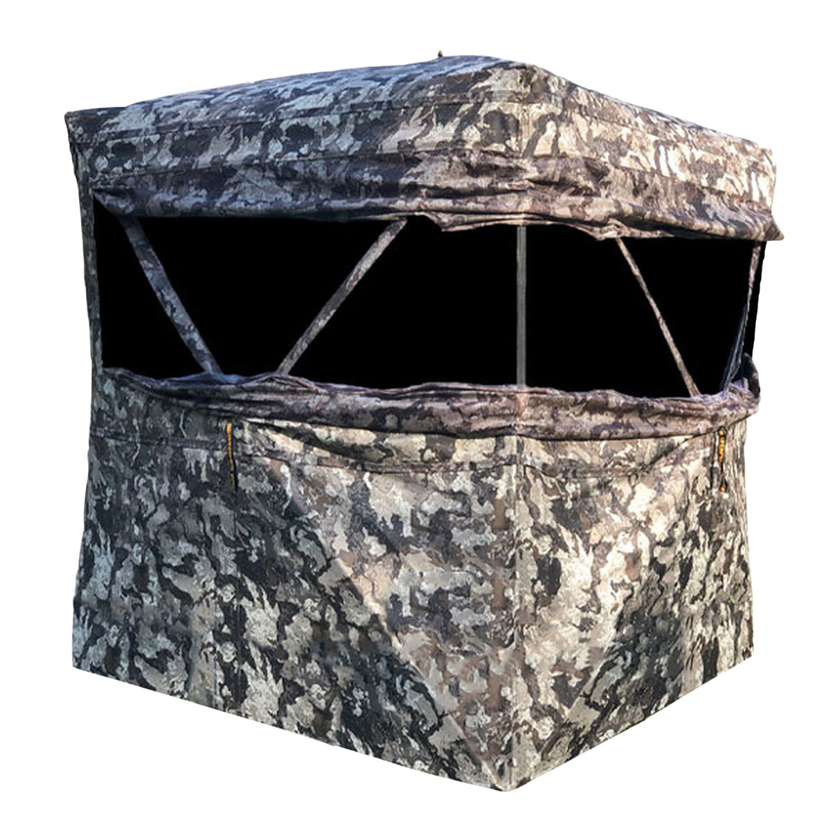Muddy MUDINFBLND2 Infinity 2-Person Ground Blind Shadow Mesh Veil Camo 600D Polyester