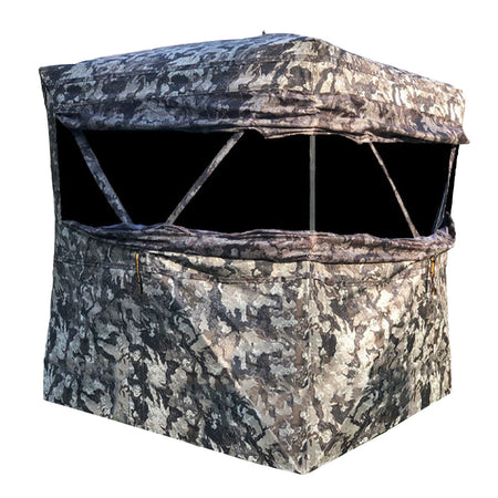 Muddy MUDINFBLND2 Infinity 2-Person Ground Blind Shadow Mesh Veil Camo 600D Polyester