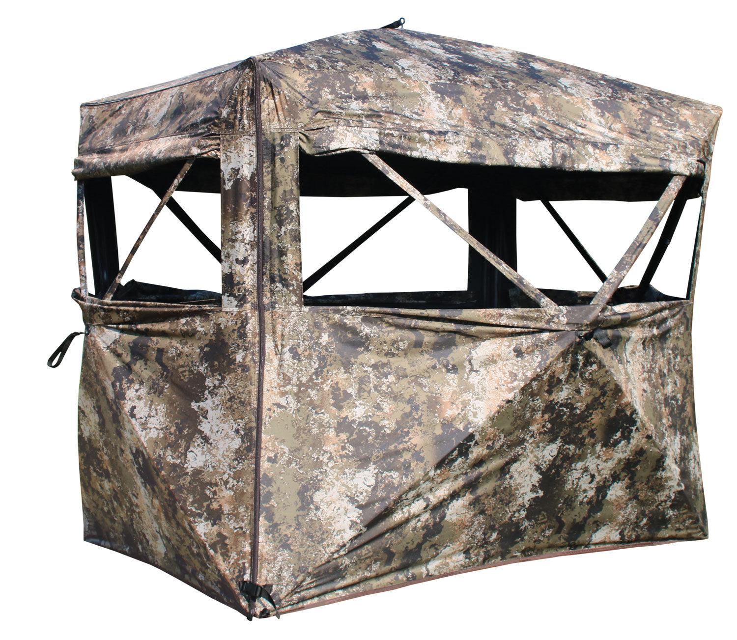 Muddy MUDGRGBLND Garage Ground Blind Full-Opening Door Camo 150D Polyester