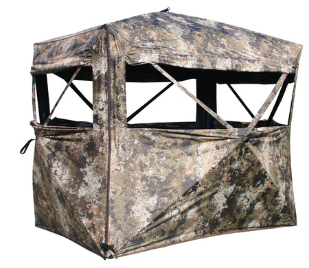 Muddy MUDGRGBLND Garage Ground Blind Full-Opening Door Camo 150D Polyester