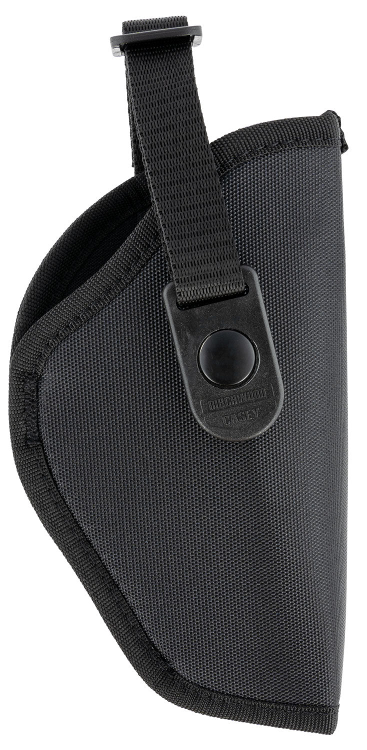 Birchwood Casey NH07 Nylon OWB Holster Size 07 Black Belt Loop Fits 4-5" Semi-Auto Ambidextrous