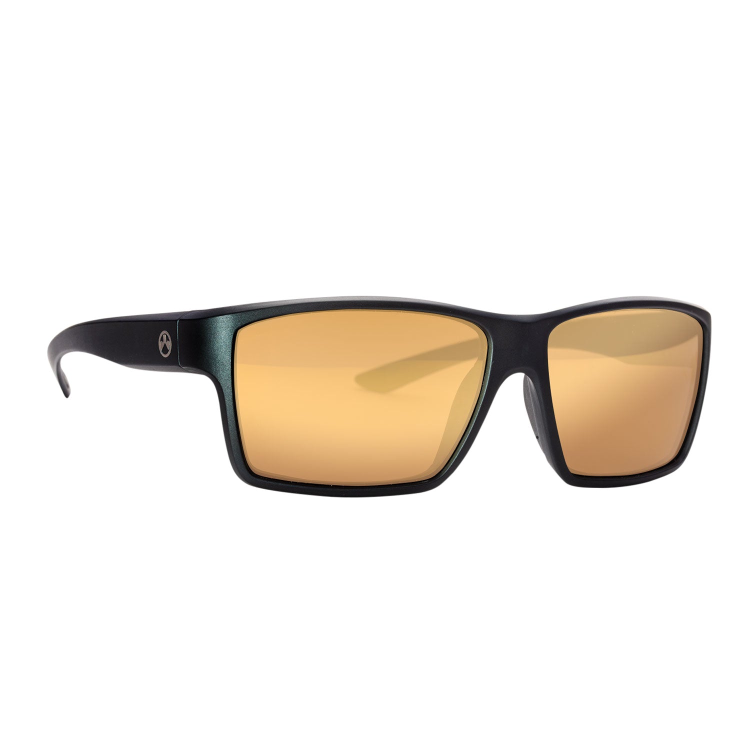 Magpul MAG1147 Explorer Eyewear Adult Bronze Gold Mirror Lens Polycarbonate Black Frame
