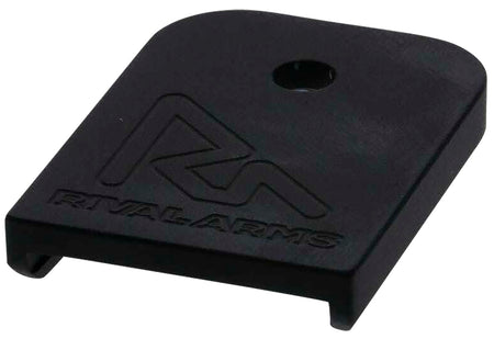 Rival Arms RA70G001A Aluminum Mag Baseplate for Glock 9mm/40 S&W/357 Sig Black Anodized