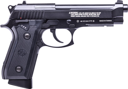 Crosman PFAM9B Full Auto CO2 BB Air Pistol 177 Cal 20rd Full Metal Frame Black Polymer Grips Blowback