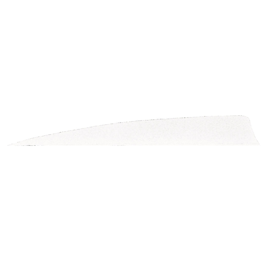Gateway Shield Cut Feathers White 5 in. Left Wing 50 Pack