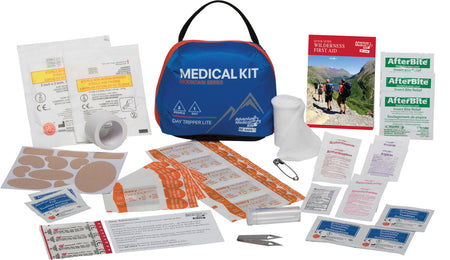 Adventure Medical Kits 01001000 Mountain Day Tripper Lite First Aid Kit - Water Resistant Blue
