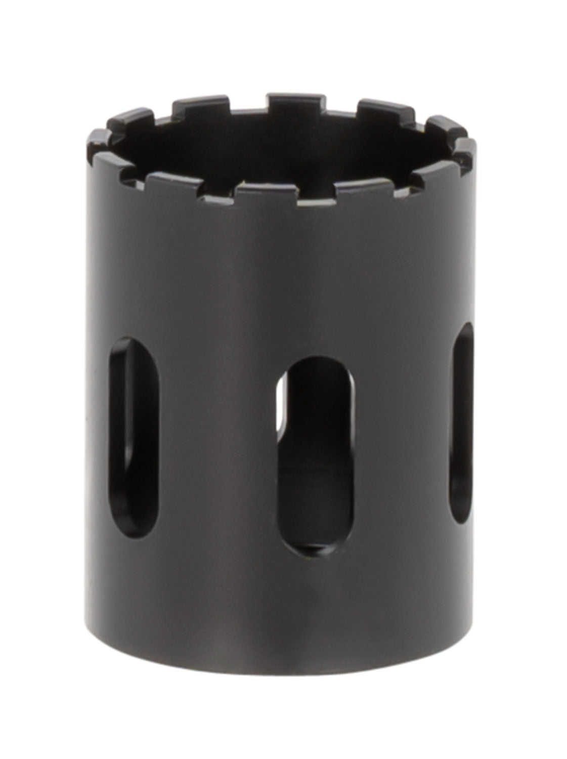 CGS Suppressors CGS-KRK-FIXED-BBL Fixed Barrel Spacer Steel Black for Kraken/MOD9/Nautilus