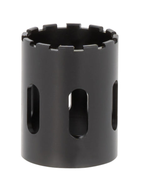 CGS Suppressors CGS-KRK-FIXED-BBL Fixed Barrel Spacer Steel Black for Kraken/MOD9/Nautilus