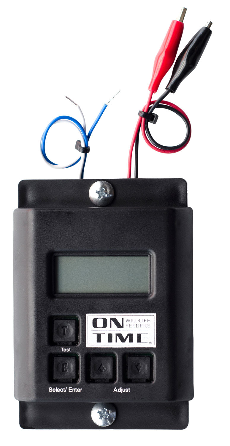 On Time 00503 Digital Timer LCD Display 6 or 12 Volt Compatible with Most Feeders