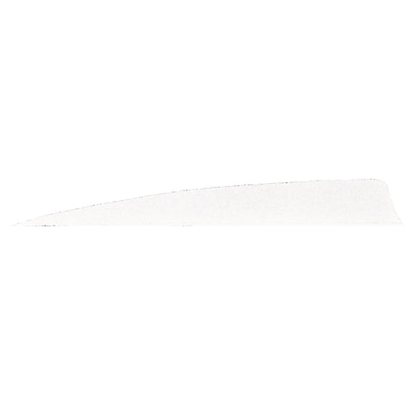 Gateway Shield Cut Feathers White 5 in. Right Wing 50 Pack