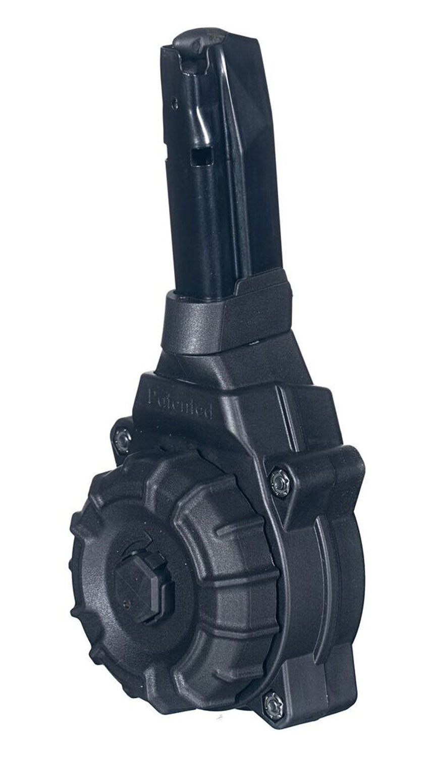 ProMag DRMA33 30rd Drum Magazine 9mm Luger for Sig P365/P365XL Black DuPont Zytel Polymer